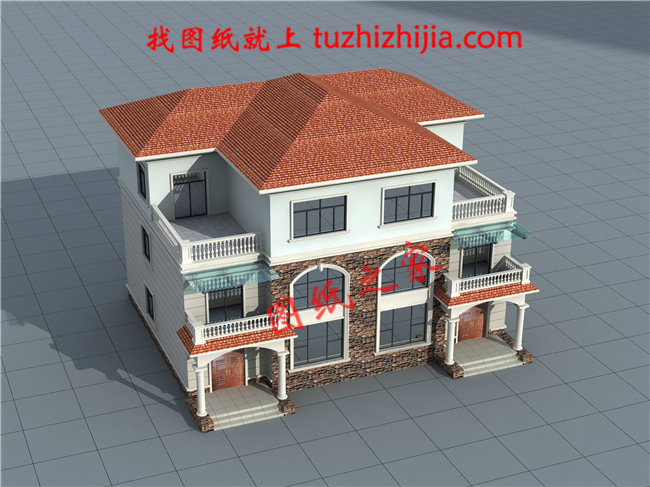 適合兄弟二人合建的雙拼別墅設(shè)計圖，經(jīng)濟(jì)實用，蓋好后驚艷全村