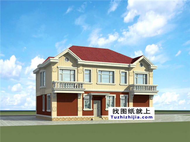 適合兄弟二人合建的雙拼別墅設(shè)計圖，經(jīng)濟(jì)實用，蓋好后驚艷全村