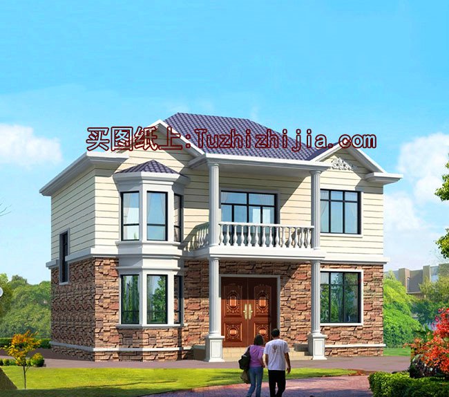 良心推薦5款造價10萬左右二層樓房設(shè)計圖，實用簡單