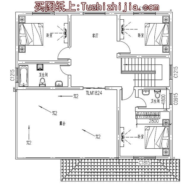 農(nóng)村簡(jiǎn)單三層半自建房效果圖，看過的都說驚艷