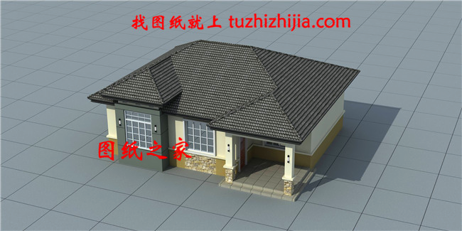 120平三房一廳圖，造價僅10萬，讓城里人羨慕吧！