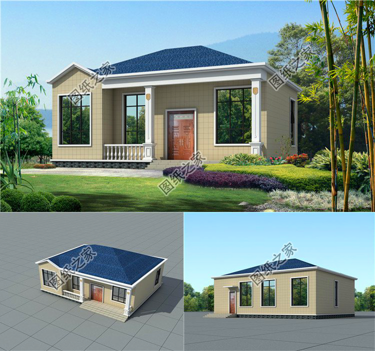 農(nóng)村一層最美房屋，經(jīng)濟實用，全國各地搶著建