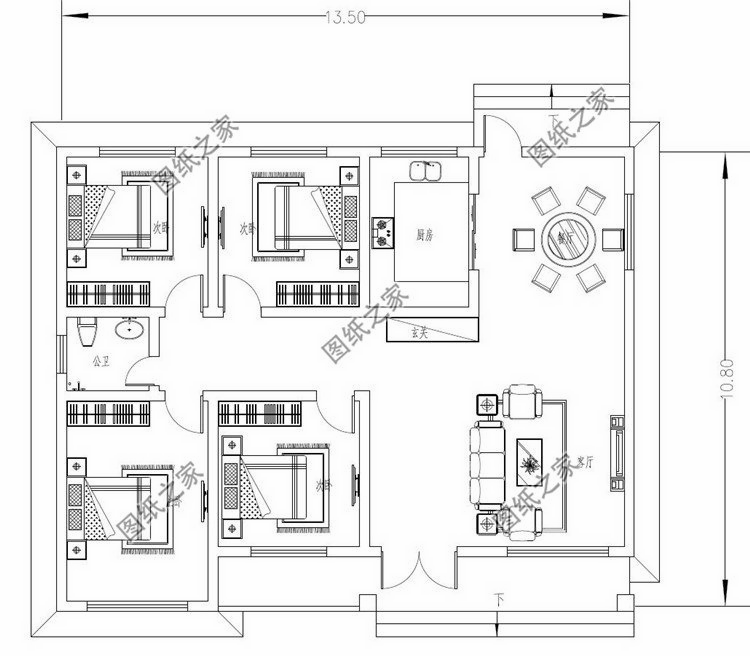 農(nóng)村一層最美房屋，經(jīng)濟實用，全國各地搶著建