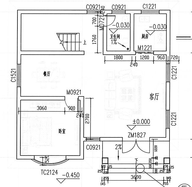 農(nóng)村9米*9米建房圖，5套小戶型別墅超好看！