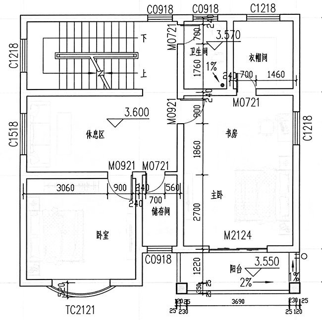 農(nóng)村9米*9米建房圖，5套小戶型別墅超好看！