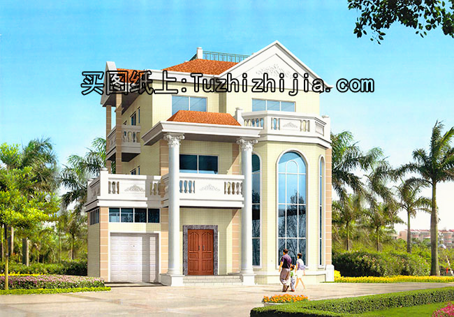 獨(dú)棟三層別墅，三代也不過時，讓城里人羨慕吧!