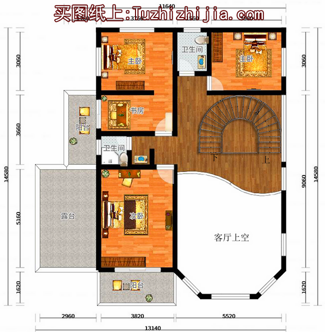 獨(dú)棟三層別墅，三代也不過時，讓城里人羨慕吧!