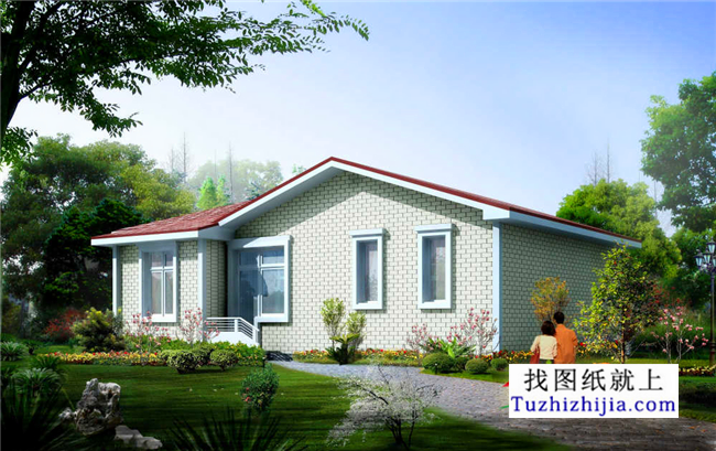 農(nóng)村90平方米一層房子設計圖，每款不超10萬，再也不用為小宅基地發(fā)愁