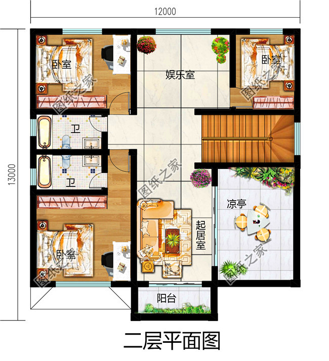 農(nóng)村簡(jiǎn)單大氣二層樓，聽(tīng)我的，這么蓋你絕對(duì)不虧