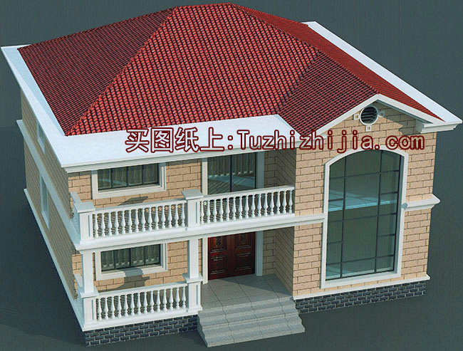 農(nóng)村簡(jiǎn)單大氣二層樓，聽(tīng)我的，這么蓋你絕對(duì)不虧