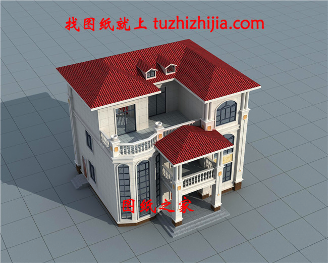 農(nóng)村新式三層樓圖片，造價最低25萬，做村里最靚的房