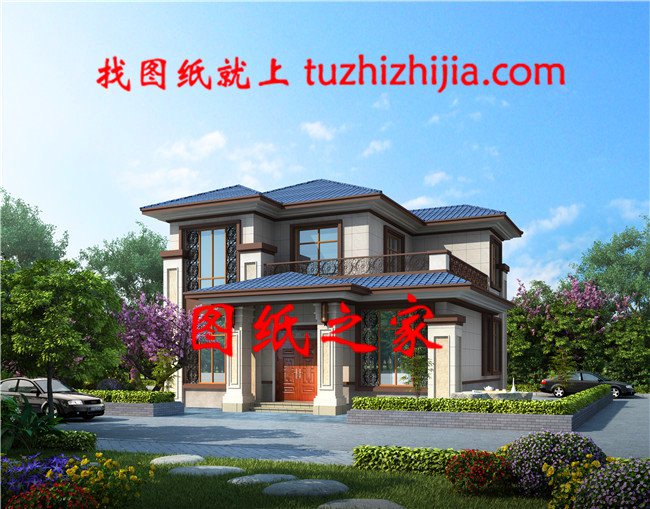 4套農(nóng)村二層樓房普通設(shè)計(jì)圖，造價(jià)13萬左右，風(fēng)格齊全，造價(jià)低