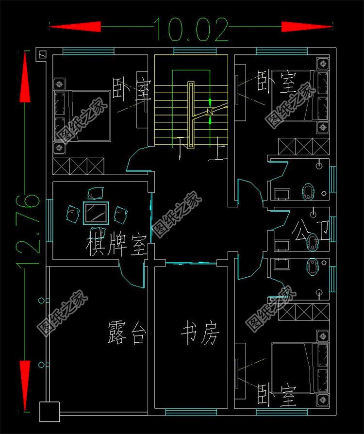 推薦：這四款10×12米三層房屋設(shè)計(jì)圖，戶型經(jīng)典耐看