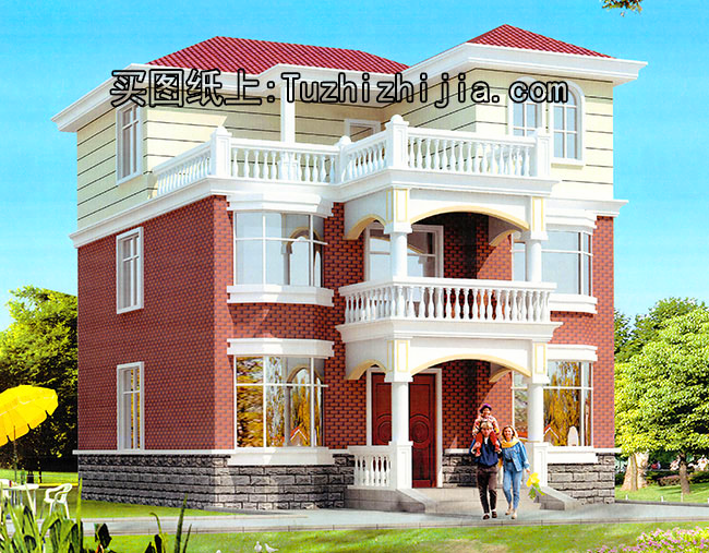 農(nóng)村三層20萬自建房圖，不用借錢都能蓋，建好后羨慕倒一大片人