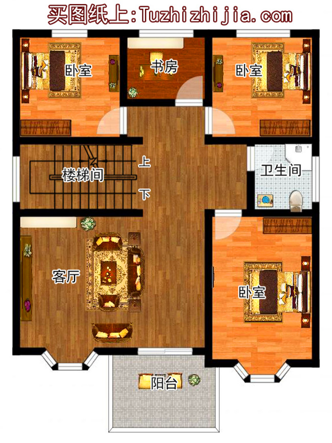 農(nóng)村三層20萬自建房圖，不用借錢都能蓋，建好后羨慕倒一大片人