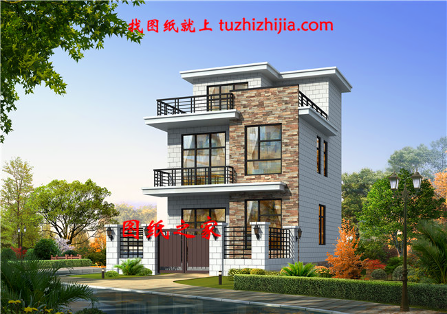 農(nóng)村三層20萬自建房圖，不用借錢都能蓋，建好后羨慕倒一大片人