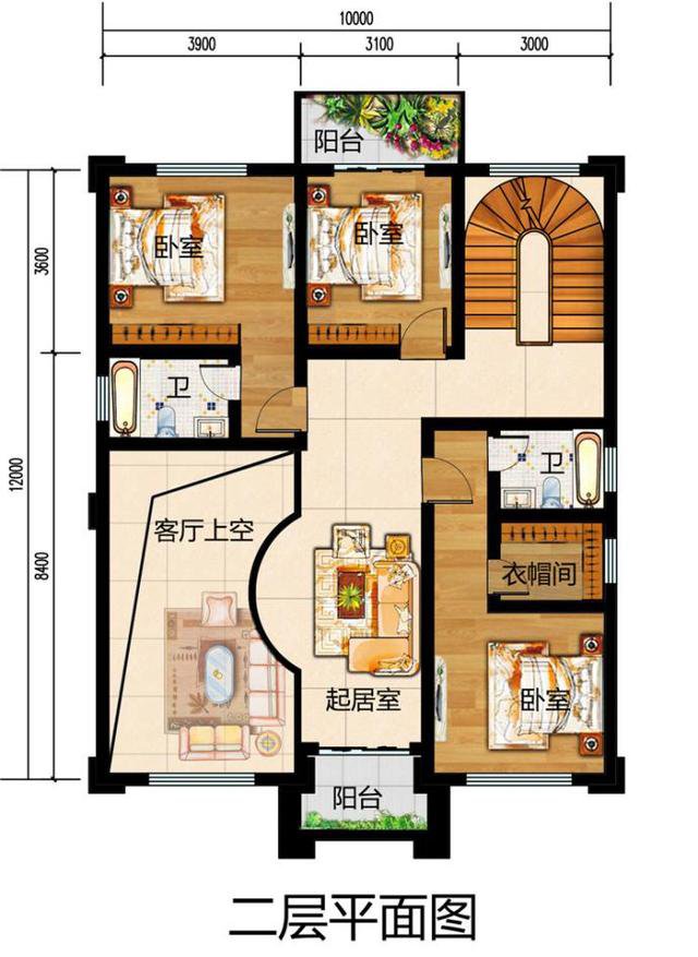 推薦：三款120平米三層農(nóng)村建房子設(shè)計圖，保證讓你眼前一亮