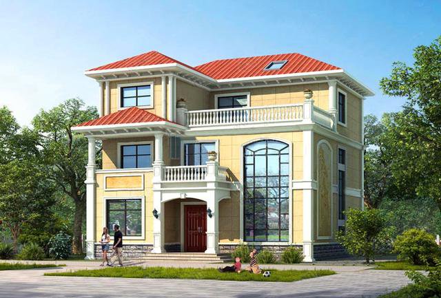 推薦：三款120平米三層農(nóng)村建房子設(shè)計圖，保證讓你眼前一亮