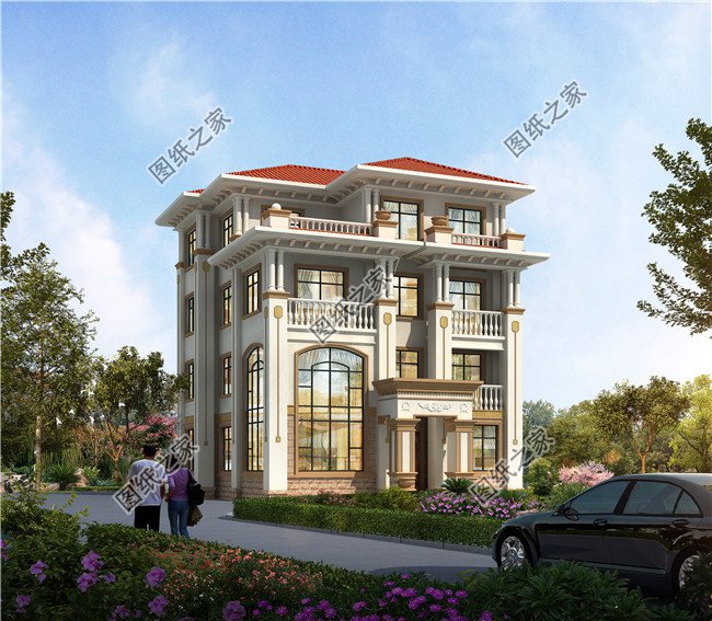 農(nóng)村三層半自建房外觀圖火爆了朋友圈，經(jīng)濟實用