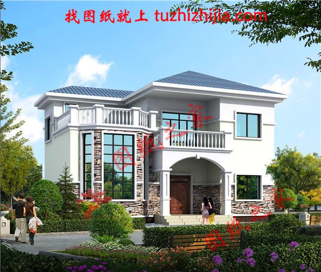 分享5套農(nóng)村15-20萬二層樓房設(shè)計(jì)圖，這種設(shè)計(jì)美呆了，拿走不謝！