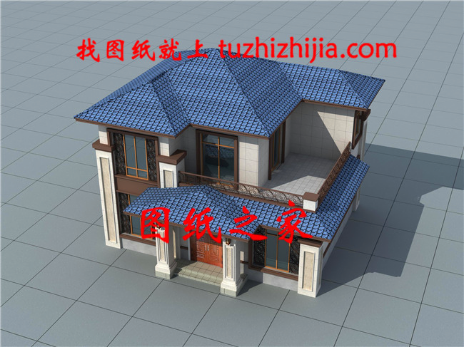 農(nóng)村20萬二層樓房圖片大陽臺，居住舒適，親戚看了都想建