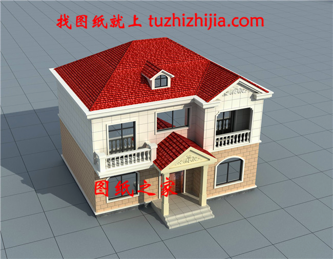 農(nóng)村20萬二層樓房圖片大陽臺，居住舒適，親戚看了都想建