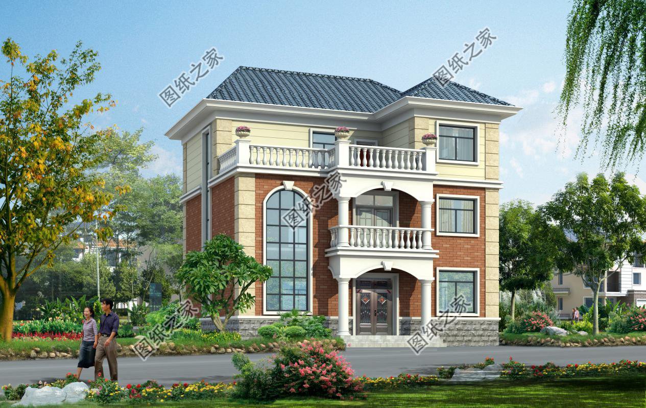 農(nóng)村三層自建房效果圖，經(jīng)濟(jì)實(shí)用，保證讓你眼前一亮