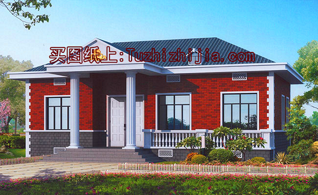 農(nóng)村120平米一層自建房圖，最低造價僅10萬，不建還在等什么