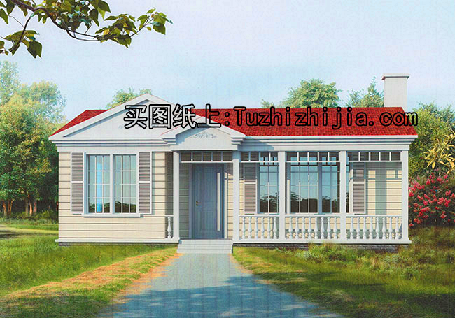 農(nóng)村120平米一層自建房圖，最低造價僅10萬，不建還在等什么