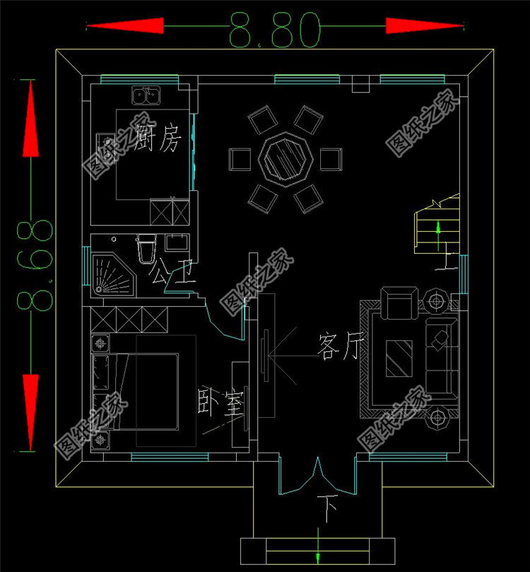 這4款農(nóng)村80平方普通三層樓圖紙，看過的人都說好，你還不快看看