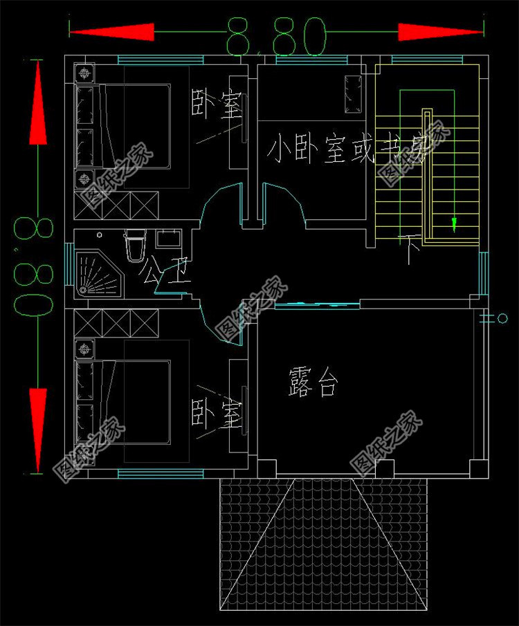 這4款農(nóng)村80平方普通三層樓圖紙，看過的人都說好，你還不快看看