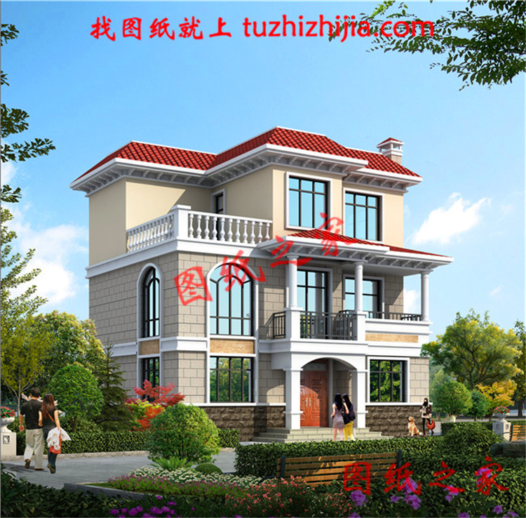 這4款農(nóng)村80平方普通三層樓圖紙，看過的人都說好，你還不快看看