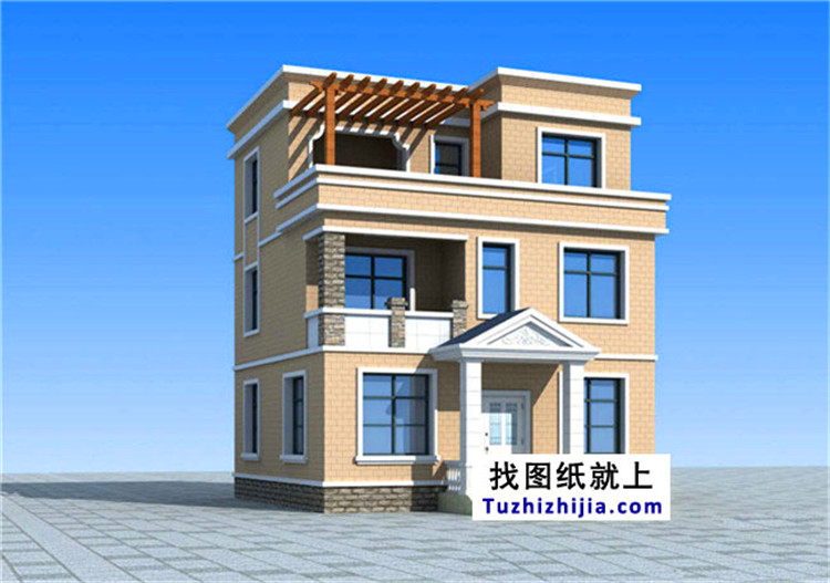 這4款農(nóng)村80平方普通三層樓圖紙，看過的人都說好，你還不快看看