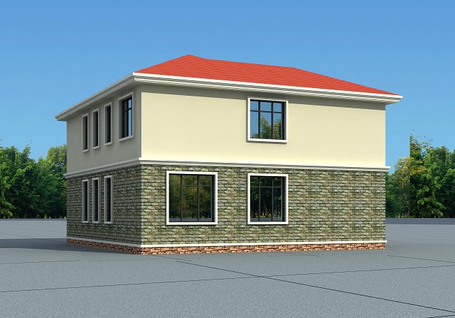 推薦農(nóng)村自建房12×12米設(shè)計(jì)圖紙，什么風(fēng)格都有，圖紙趕緊收藏起來