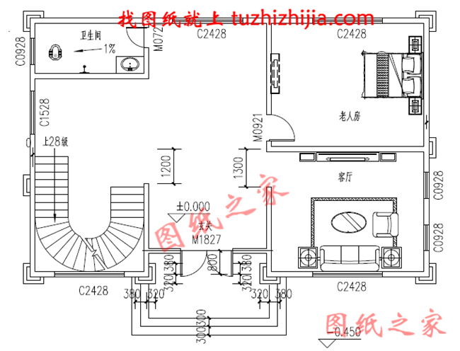 120平米農(nóng)村房屋設(shè)計(jì)圖，80%的人都喜愛(ài)