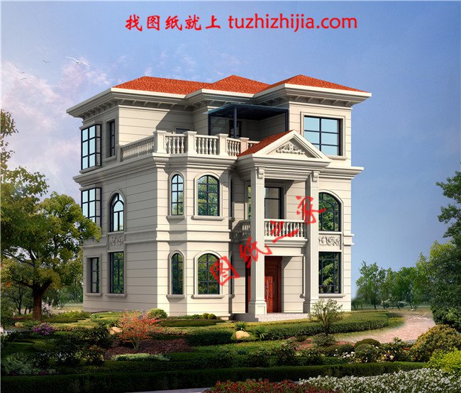 農(nóng)村二層半小戶型別墅設(shè)計(jì)圖，建一棟絕對(duì)是人生贏家