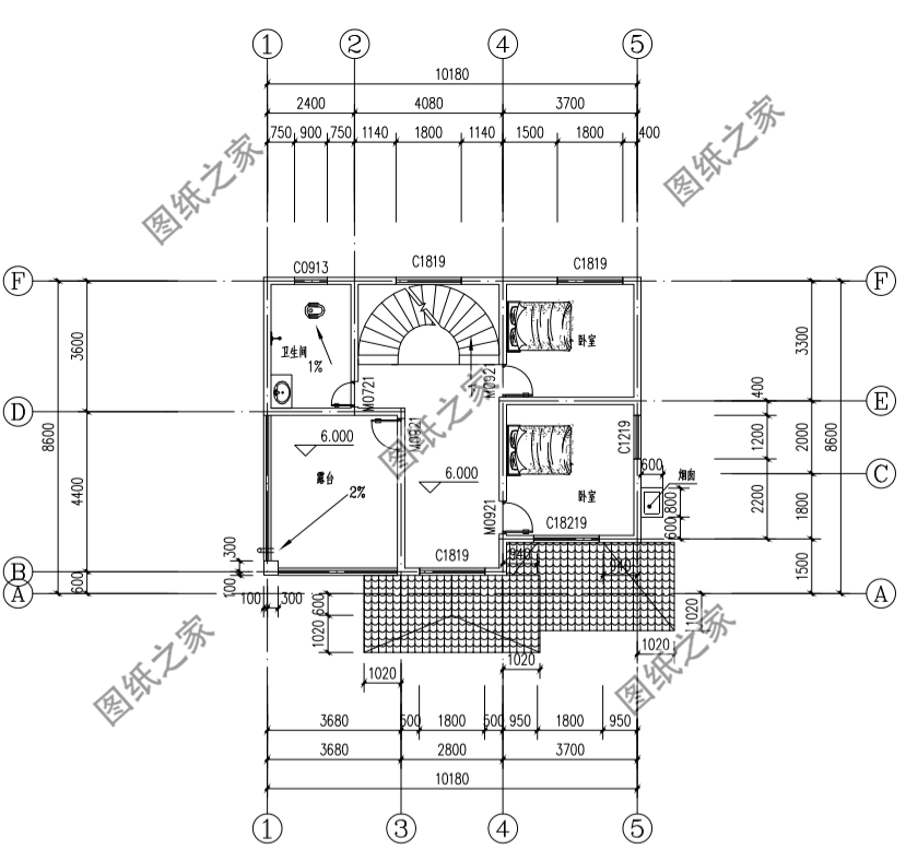 80平米農村簡單房子效果圖，小戶型，全部送給你