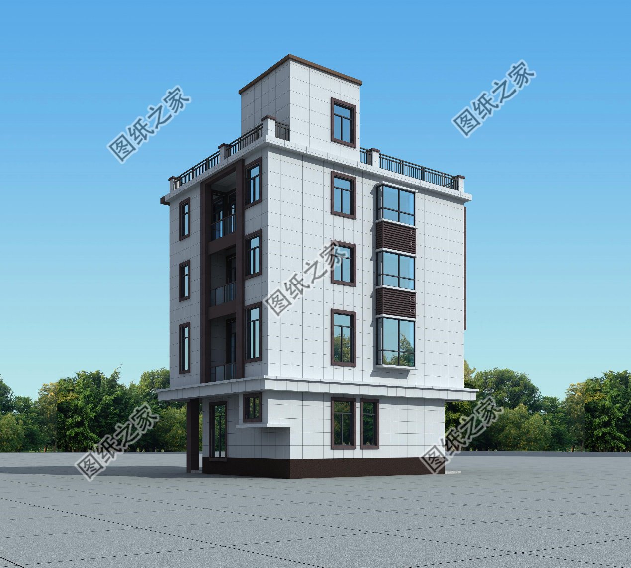 80平米農村簡單房子效果圖，小戶型，全部送給你