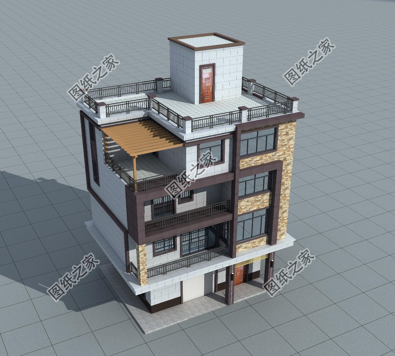 80平米農村簡單房子效果圖，小戶型，全部送給你