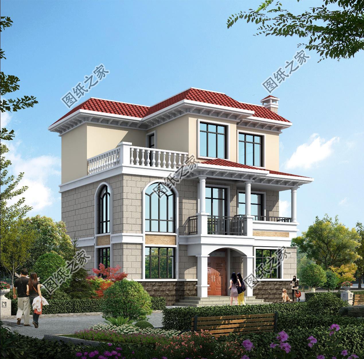 80平米農村簡單房子效果圖，小戶型，全部送給你