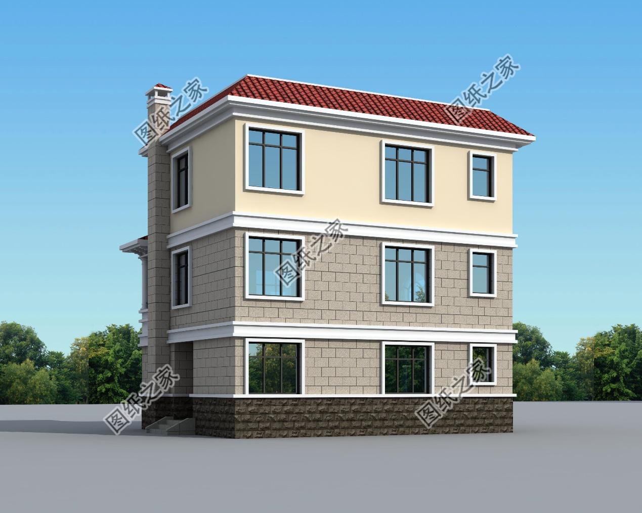 80平米農村簡單房子效果圖，小戶型，全部送給你