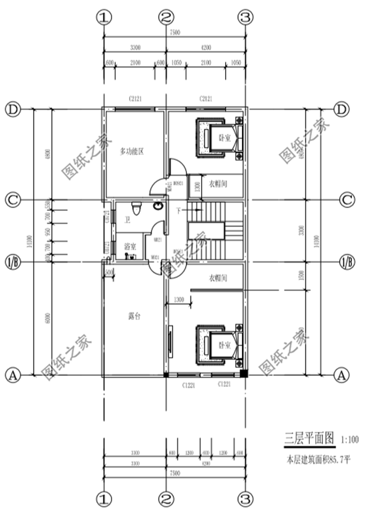 農(nóng)村20萬元三層小樓效果圖，同學(xué)看了都羨慕