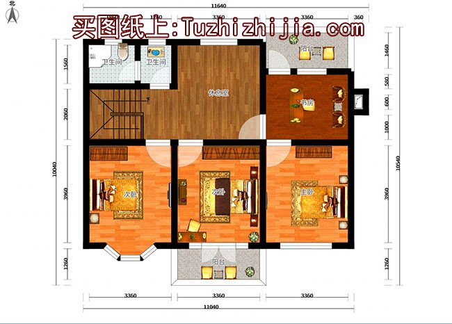 這樣建房，看著就讓人心動(dòng)不已，這五款二層90平米農(nóng)村自建房設(shè)計(jì)圖趕快收藏