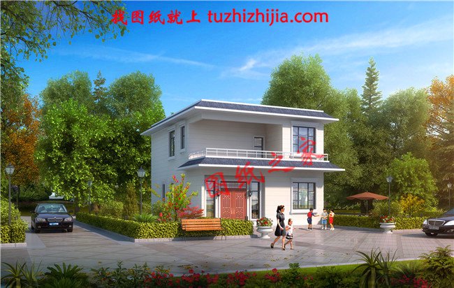 這樣建房，看著就讓人心動(dòng)不已，這五款二層90平米農(nóng)村自建房設(shè)計(jì)圖趕快收藏