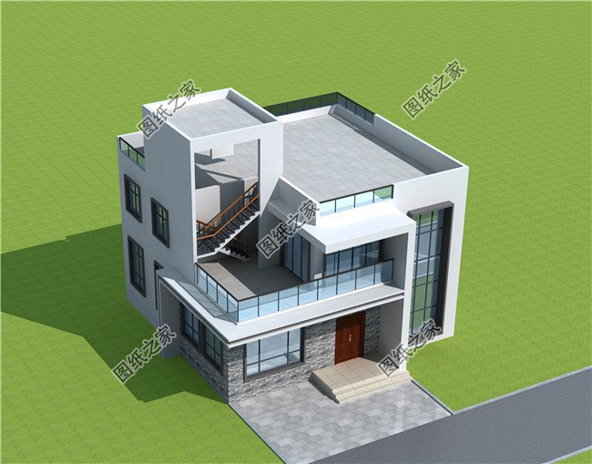 農(nóng)村30萬二層樓房圖片帶院子，真正適合農(nóng)村建的房子