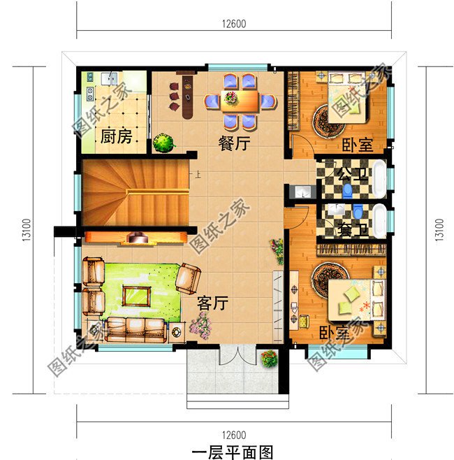農(nóng)村30萬二層樓房圖片帶院子，真正適合農(nóng)村建的房子
