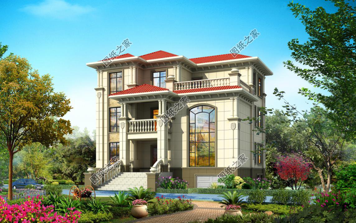 推薦4款三層自建房平面圖，簡直太讓人意外了，哪里舍得不收藏一番