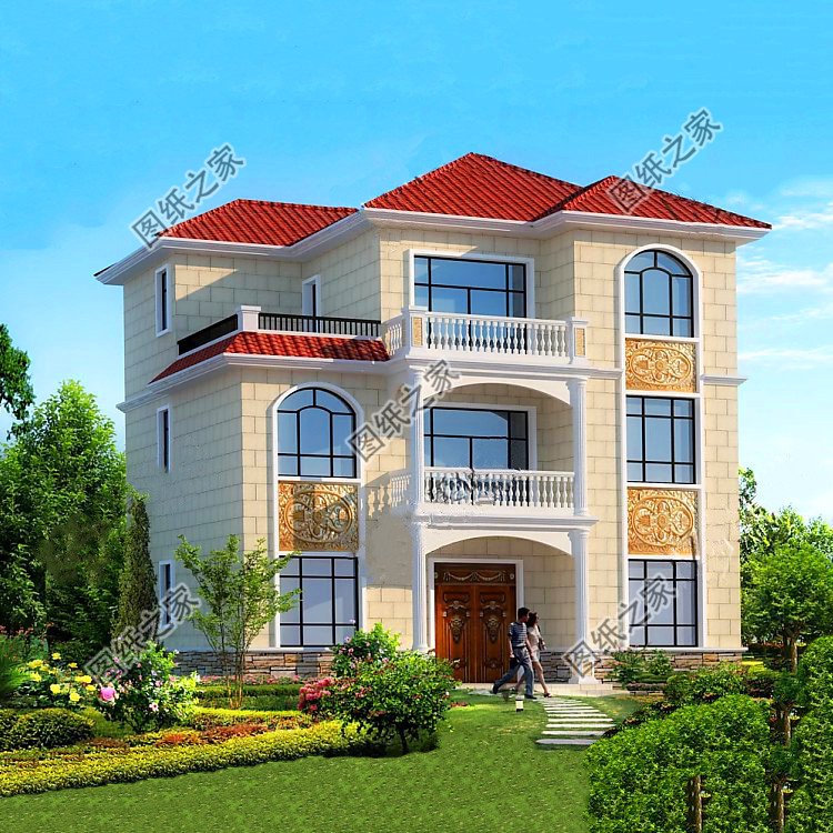 推薦4款三層自建房平面圖，簡直太讓人意外了，哪里舍得不收藏一番