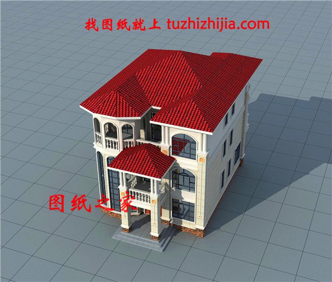 農(nóng)村三間三層自建房圖，外觀時尚布局講究，經(jīng)得起時間的考驗