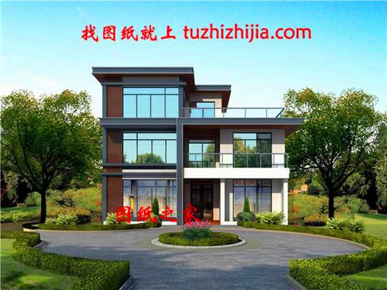 農(nóng)村三間三層自建房圖，外觀時尚布局講究，經(jīng)得起時間的考驗